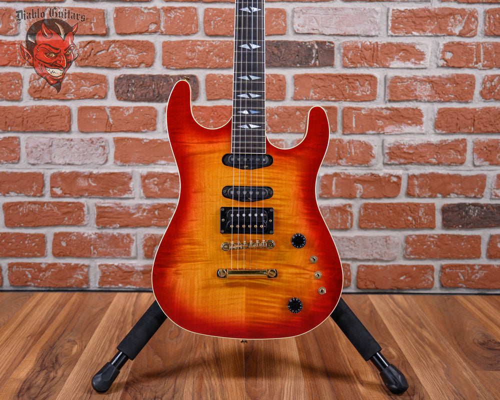 Gibson US-1 Flame Maple Top Heritage Cherry Sunburst 1986 w/OHSC