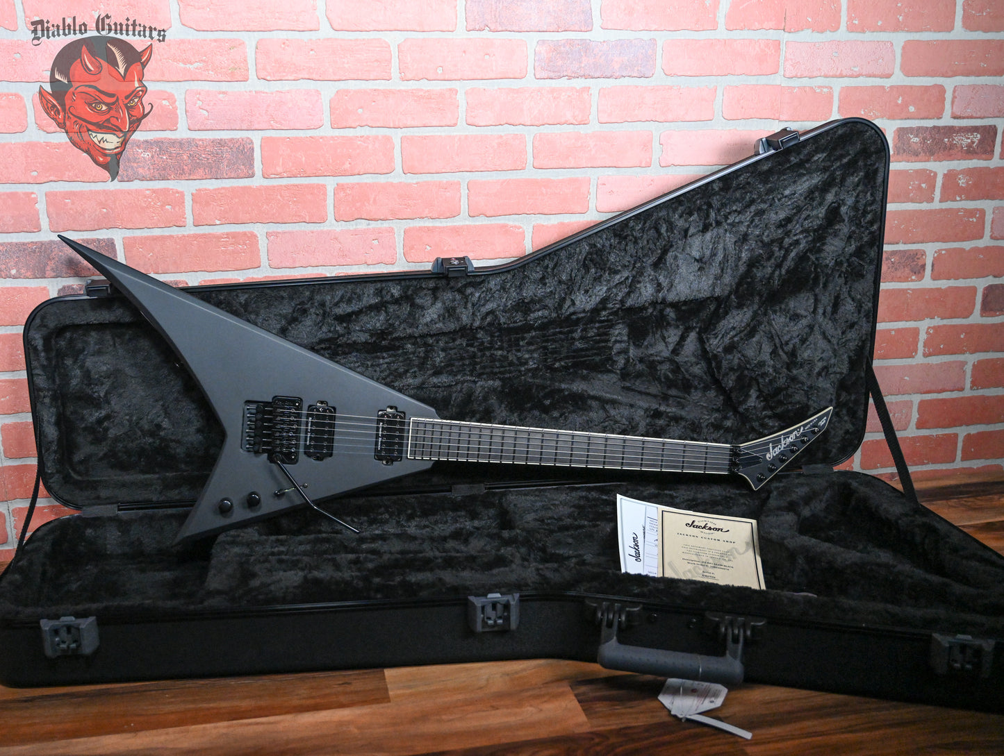 Jackson USA Custom Shop RR1 Rhoads Satin Black 2024 w/OHSC