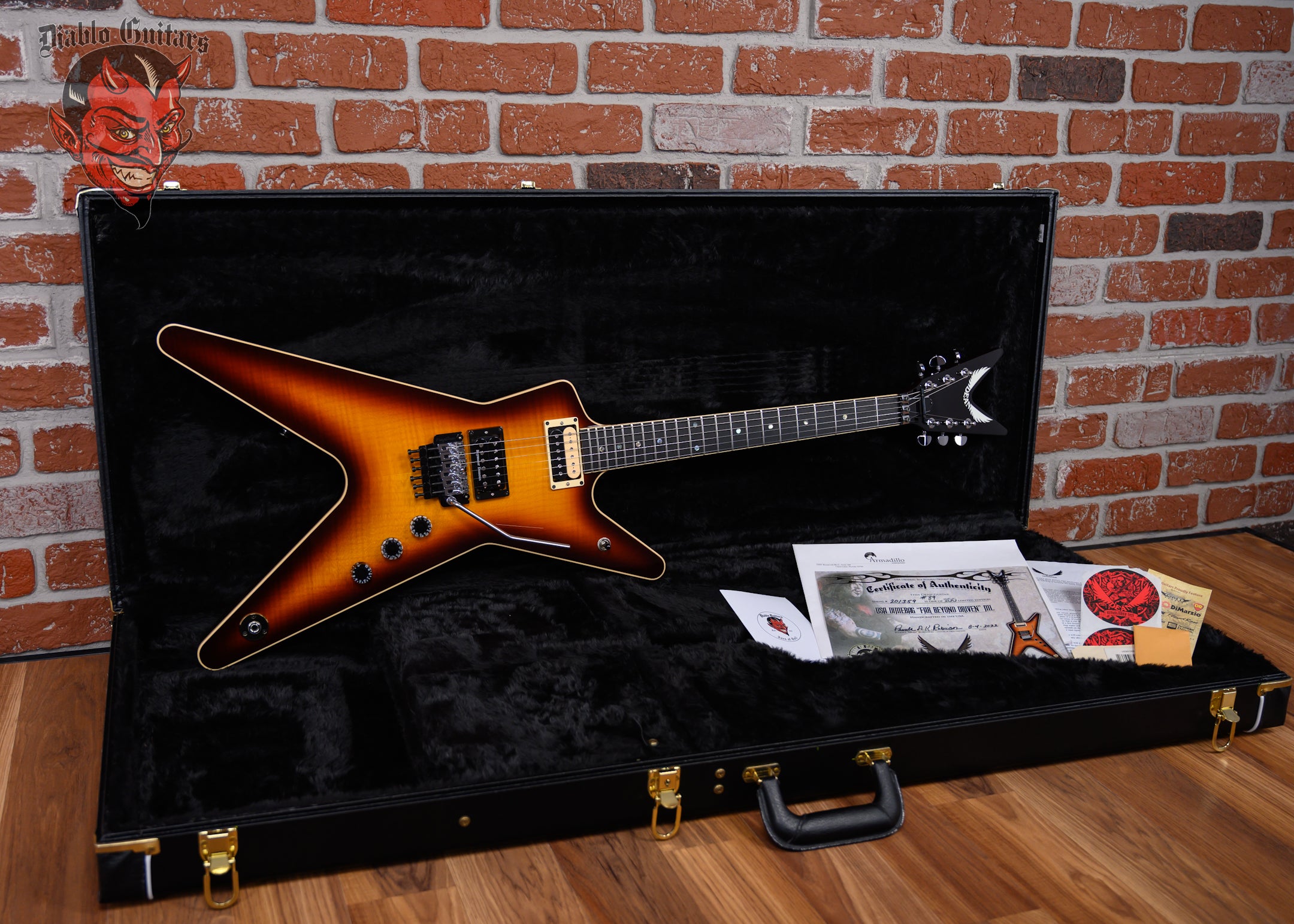 Dean USA Limited Edition Dimebag “Far Beyond Driven” ML #89 Trans