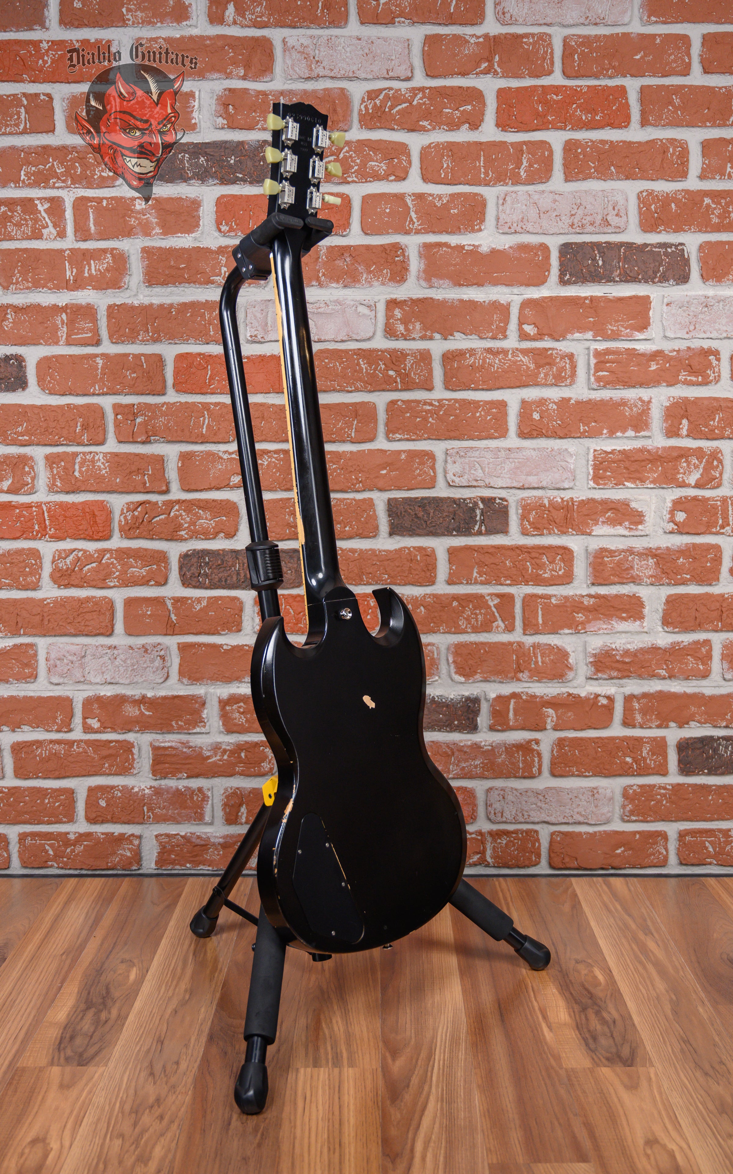 Gibson SG Special Raw Power Satin Translucent Ebony 2009 w/Hard