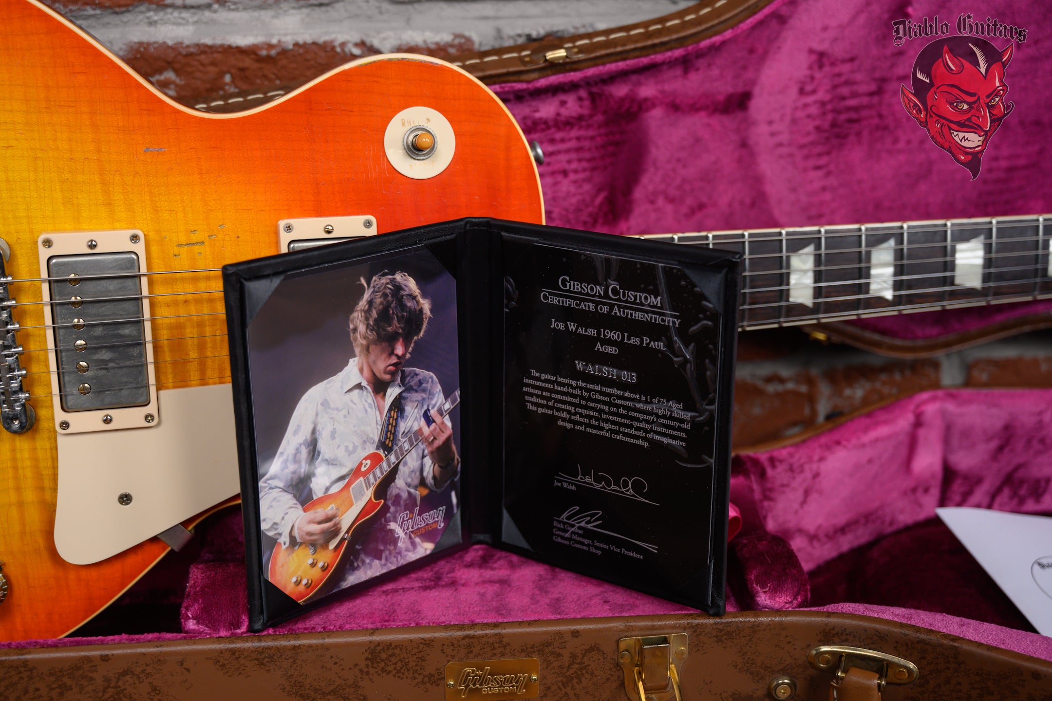 Gibson Custom Shop Limited Edition Joe Walsh 1960 Les Paul