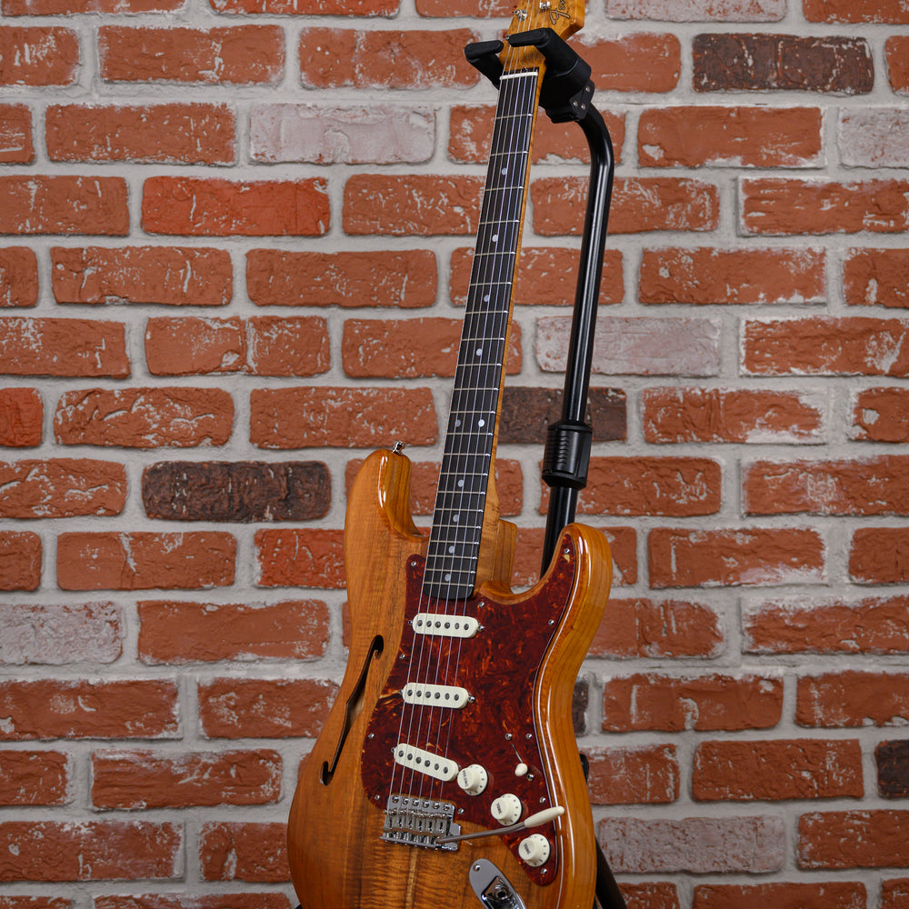
                      
                        Fender Custom Shop Artisan Koa Stratocaster NOS Aged Natural 4A Flame Koa Top 2020 w/OHSC
                      
                    