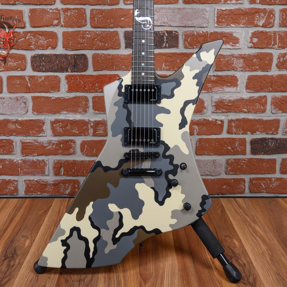 ESP Signature Series Custom Shop James Hetfield Signature Snakebyte Kuiu Camo Satin 2025 w/OHSC
