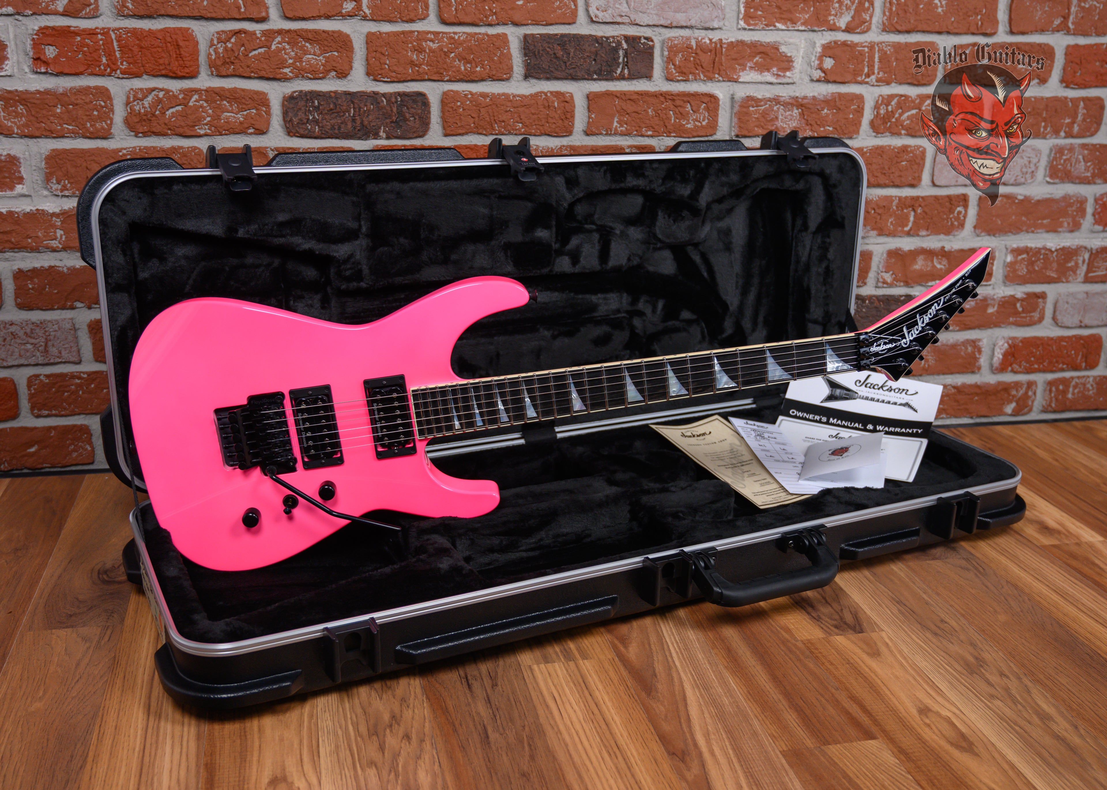 Jackson USA Custom Shop Soloist SL2H FR Neon Pink 2026 w/OHSC
