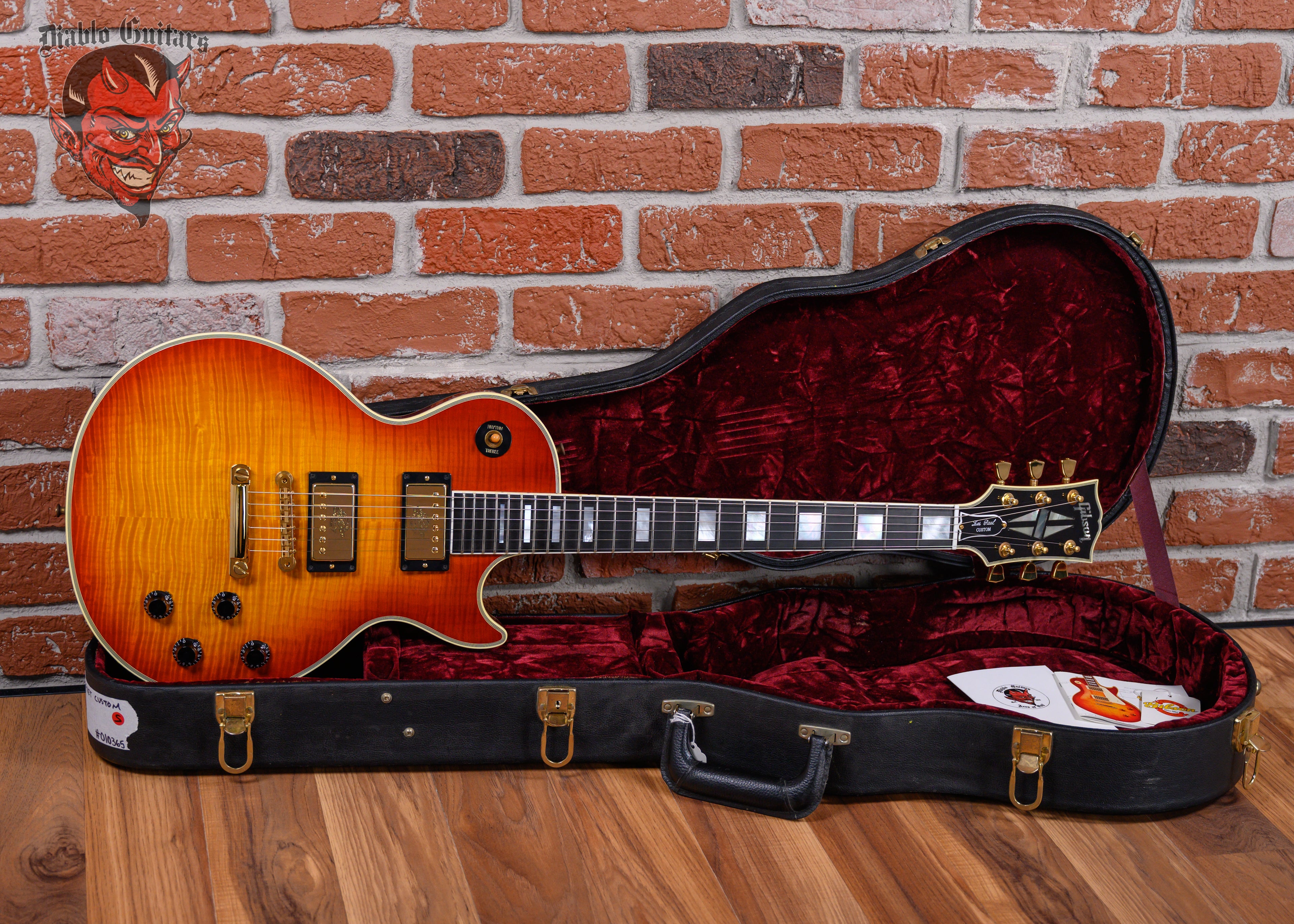 Gibson Custom Art & Historic Les Paul Custom 24 Fret AAA Flame