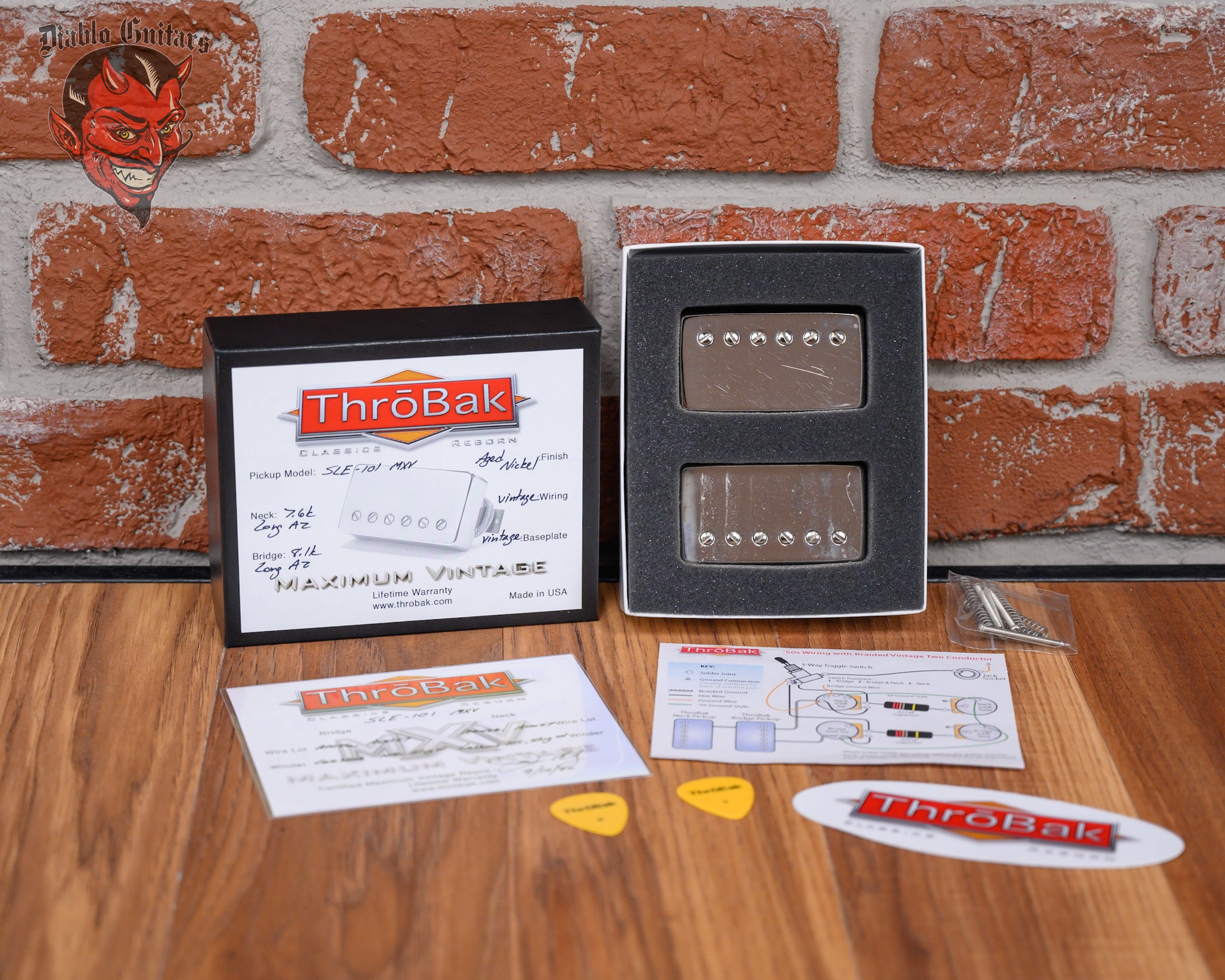 Throbak ThroBak SLE-101 MXV Maximum Vintage P.A.F Humbucker