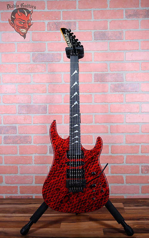 Hamer Chaparral Elite Red & Black Dragon Skin 1989 w/OHSC