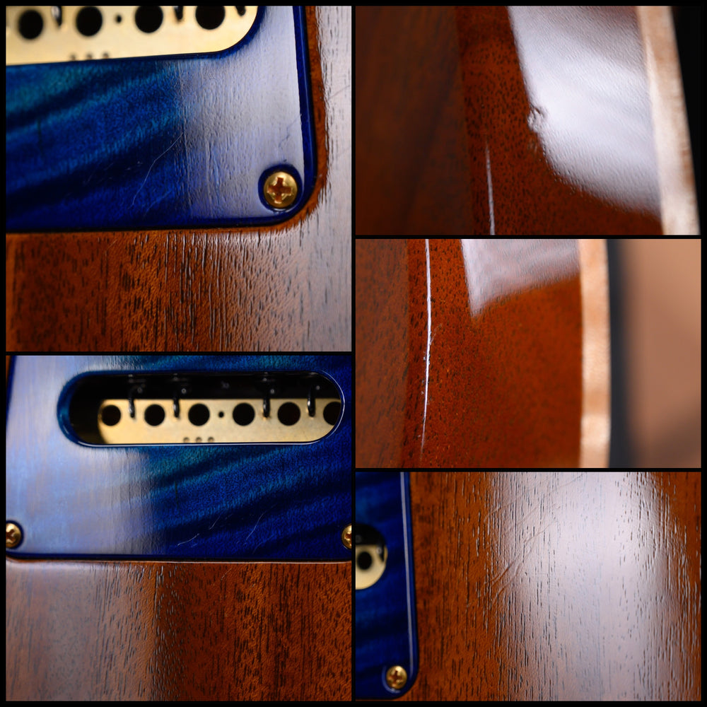 
                      
                        PRS Private Stock #10196 509 Quilt Maple Top Aquamarine Smoke Burst 2023 w/OHSC
                      
                    
