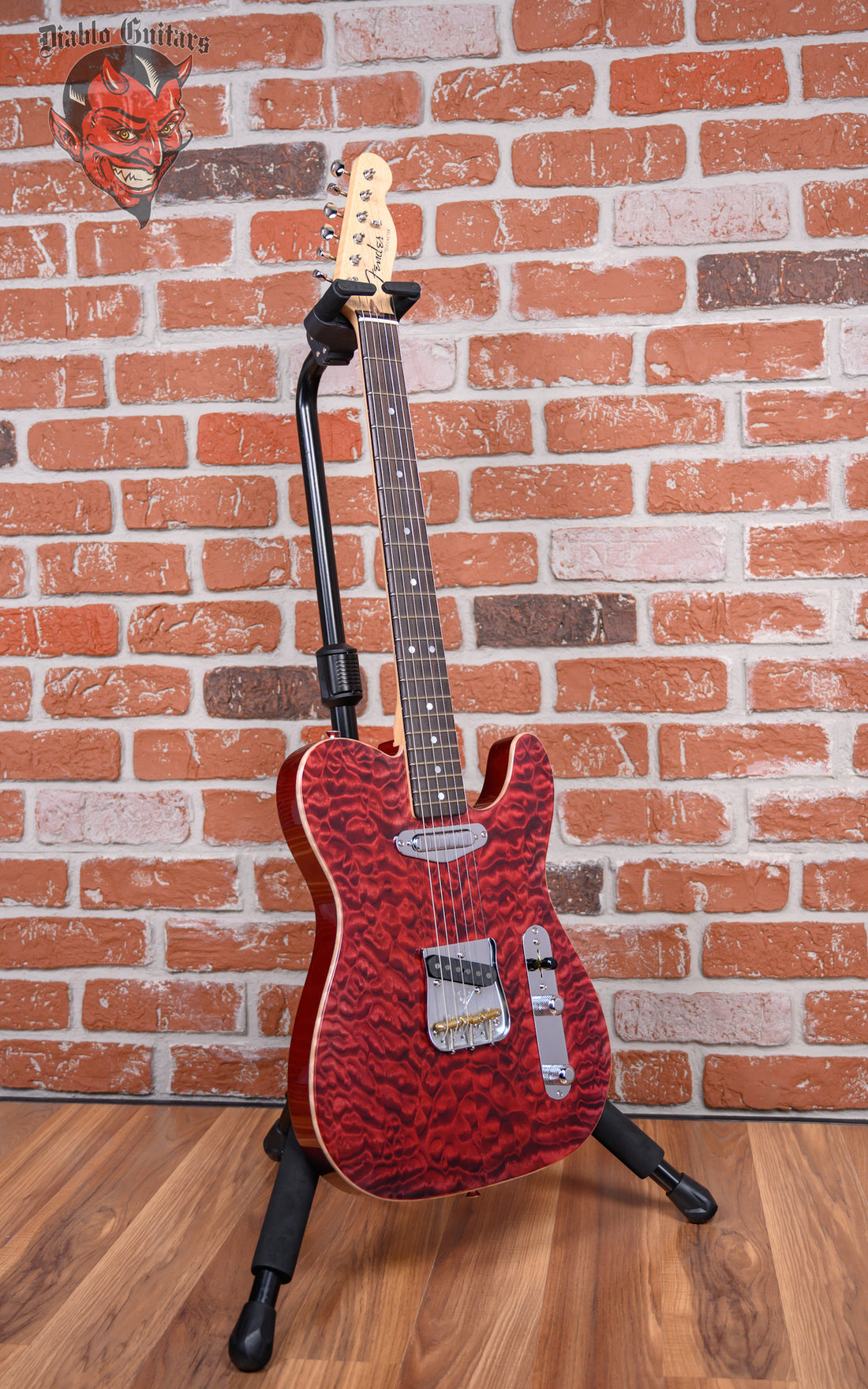 Fender Custom Shop QMT Telecaster NOS Master Built by David Brown Ruby ...