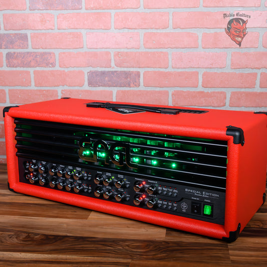 Engl Custom Shop Special Edition Founders Edition E670FE 5-Channel 100-watt all Tube Head with EL34 Tubes Red Bronco