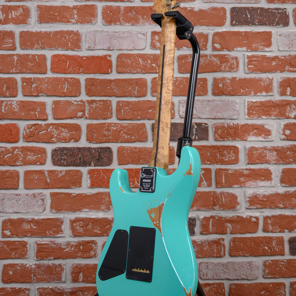 
                      
                        Charvel USA Custom Shop Music Zoo Exclusive HS San Dimas Nitro Aged Seafoam Green Lacquer 2022 w/OHSC/COA
                      
                    