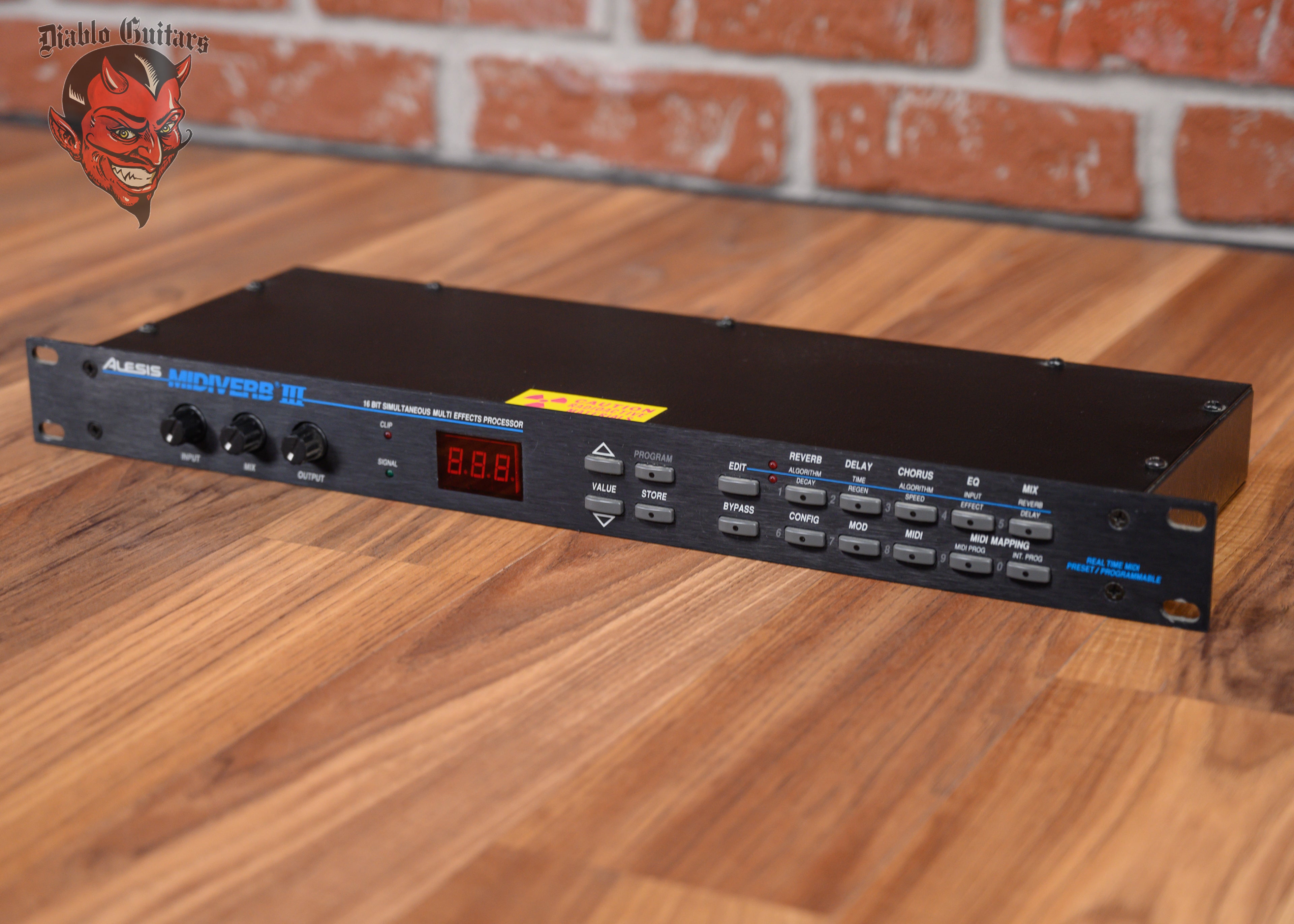 Alesis Midiverb III Multi Effects Processor – Diablo Guitars