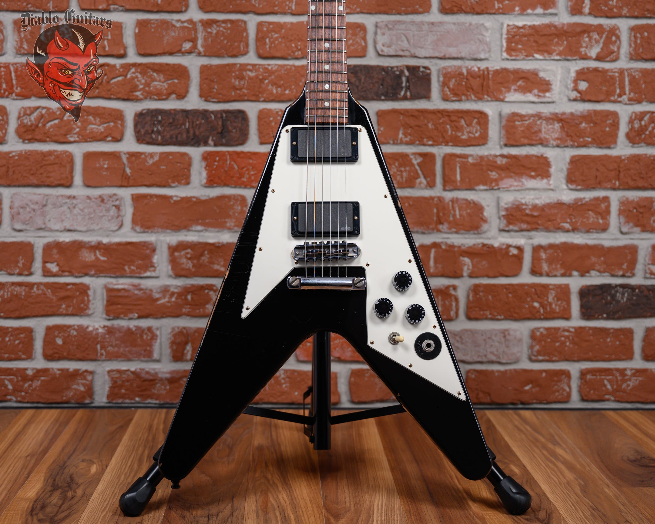 Gibson Custom Kirk Hammett Flying V Aged Limited Run #21 of 100