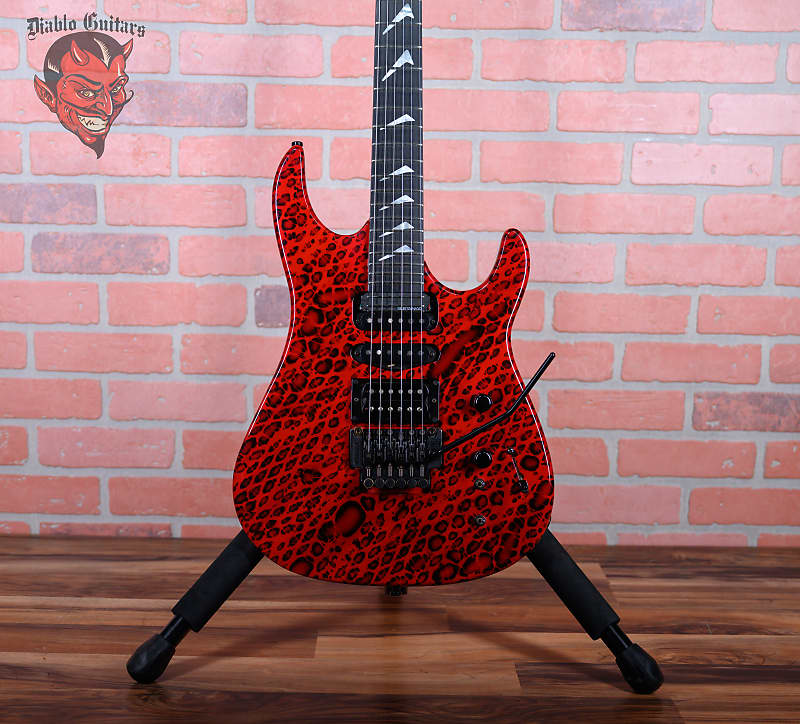 Hamer Chaparral Elite Red & Black Dragon Skin 1989 w/OHSC