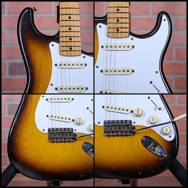 
                      
                        Fender Pre-CBS Stratocaster 2-Color Sunburst 1957 w/OHSC
                      
                    