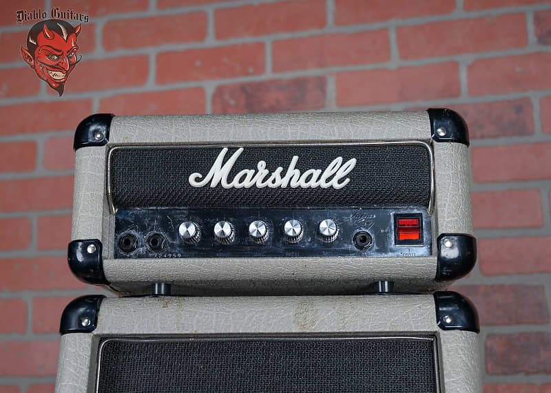 
                      
                        Marshall Vintage 1987 25/50 Silver Jubilee Micro Stack RARE
                      
                    