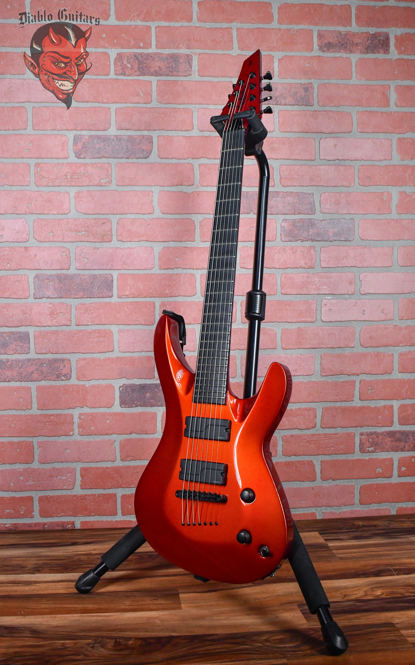 Jackson USA Custom Shop B-7 Masterbuilt by Pablo Santana Ginger Spice Finish 2012 Namm w/Hardshell Case