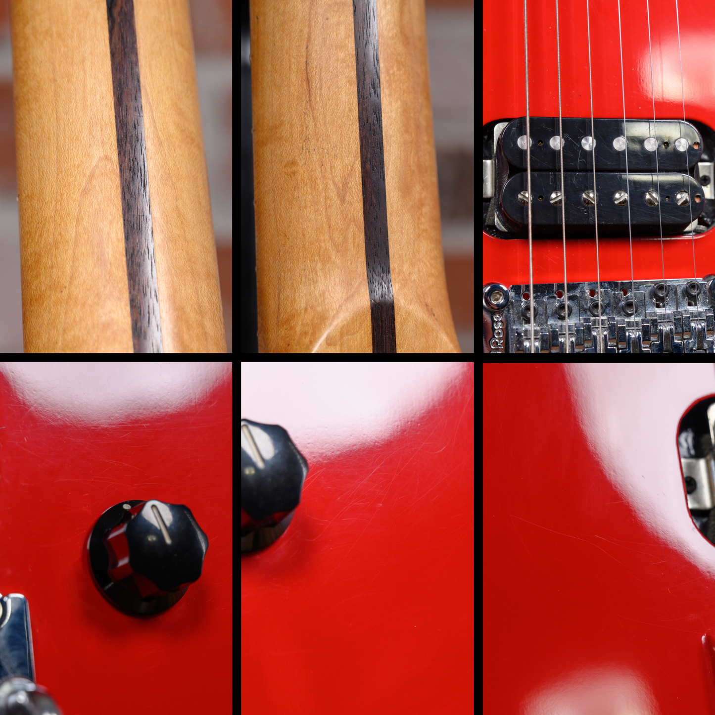 Kramer USA 1984 Reissue Red 2006 w/Hard Shell Case – Diablo Guitars