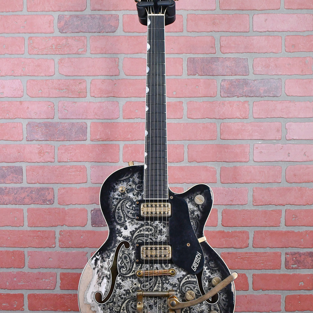 
                      
                        Gretsch USA Custom Shop G6659-CST Master Built By Gonzalo Madrigal Black Paisley Heavy Relic 2024 w/OHSC
                      
                    