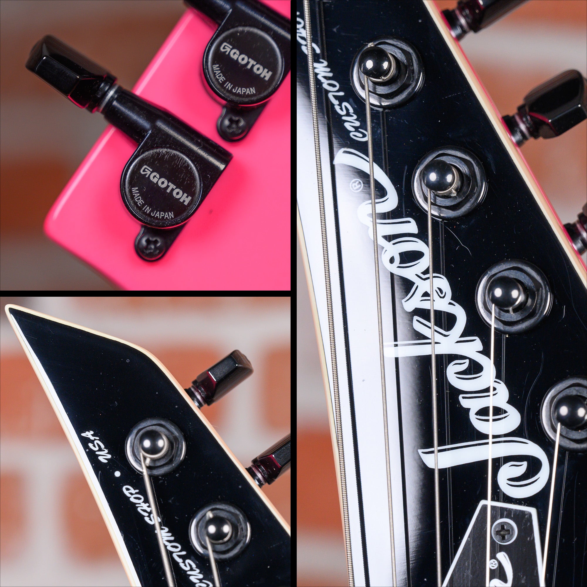 Jackson USA Custom Shop Soloist SL2H FR Neon Pink 2026 w/OHSC