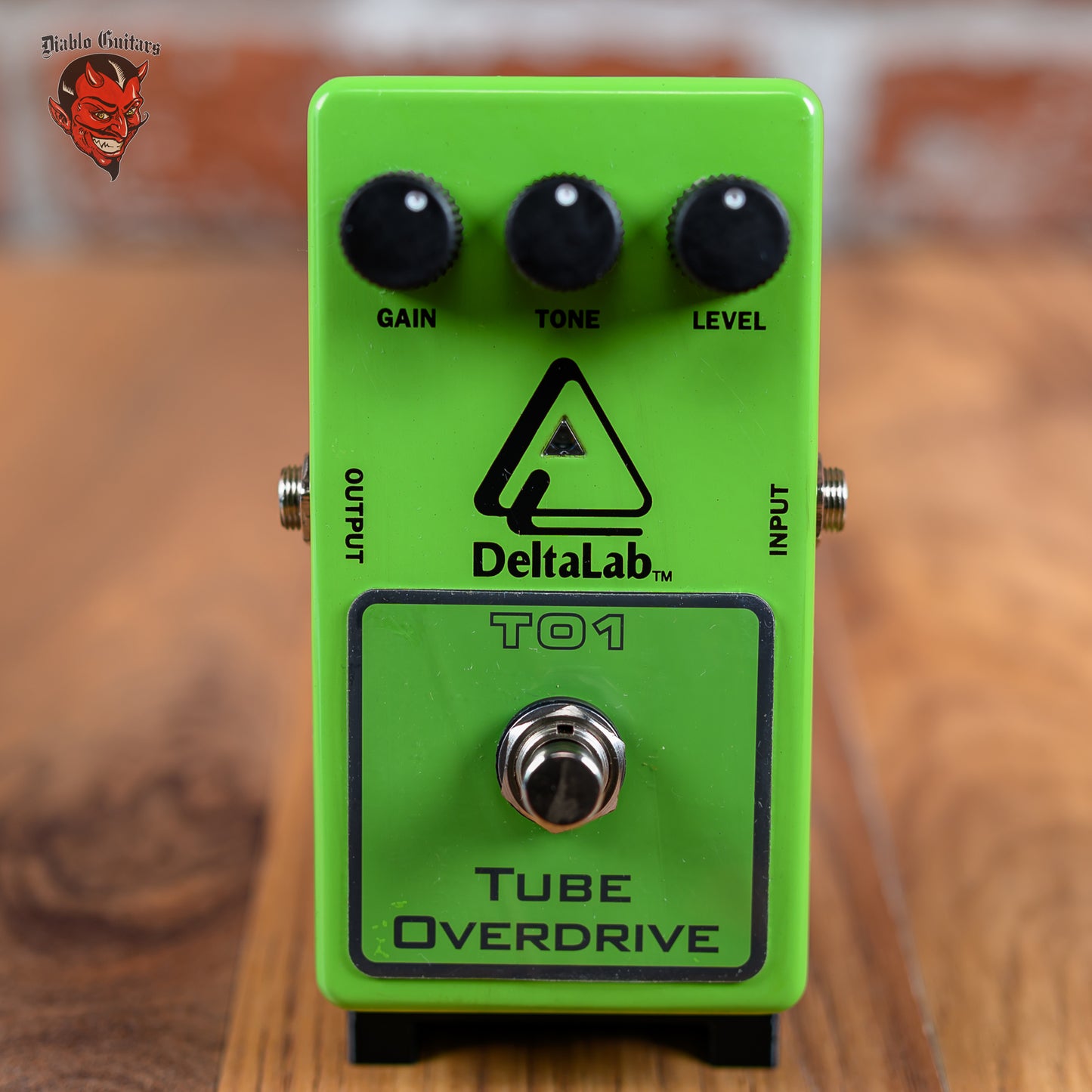 diablo overdrive pedal DeltaLab TO1 Tube Overdrive Green – Diablo Guitars