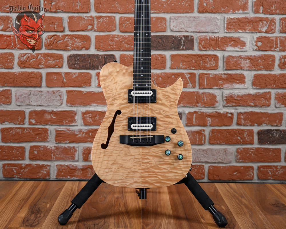 Carvin AE-185-12 Quilted Maple Top Natural 2013 w/OHSC