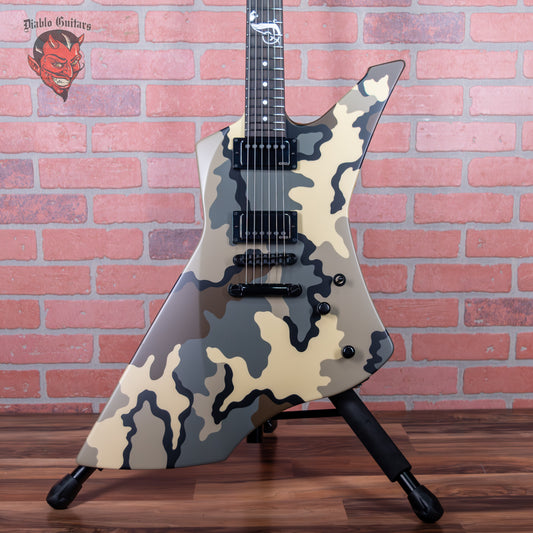 ESP Original Series Custom Shop James Hetfield of Metallica Signature Snakebyte Kuiu Camo Satin 2023