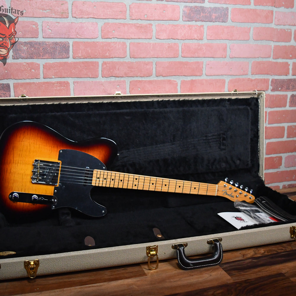 Fender 1952 Reissue Designer Edition Flame Maple Top&Back Antique Sunburst 2000 1 of 125 w/OHSC