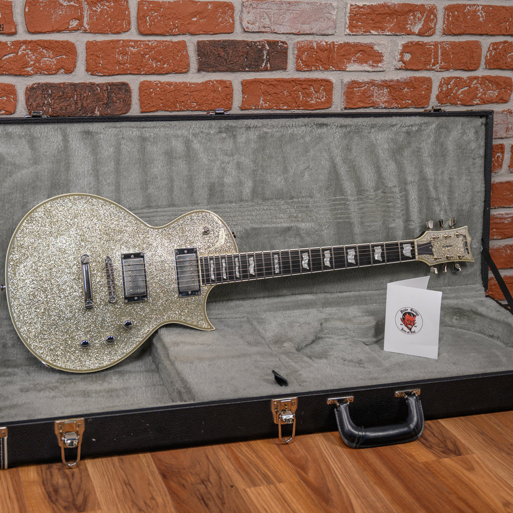 ESP Standard Eclipse-II Silver Sparkle 2013 w/OHSC
