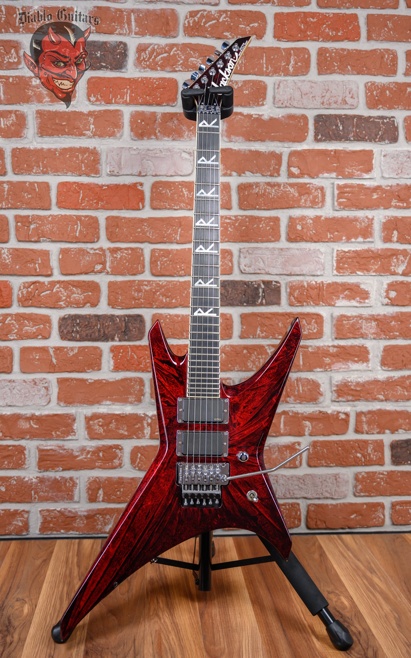 Jackson USA Custom Shop Warrior 27 Fret Built For Oli Herbert