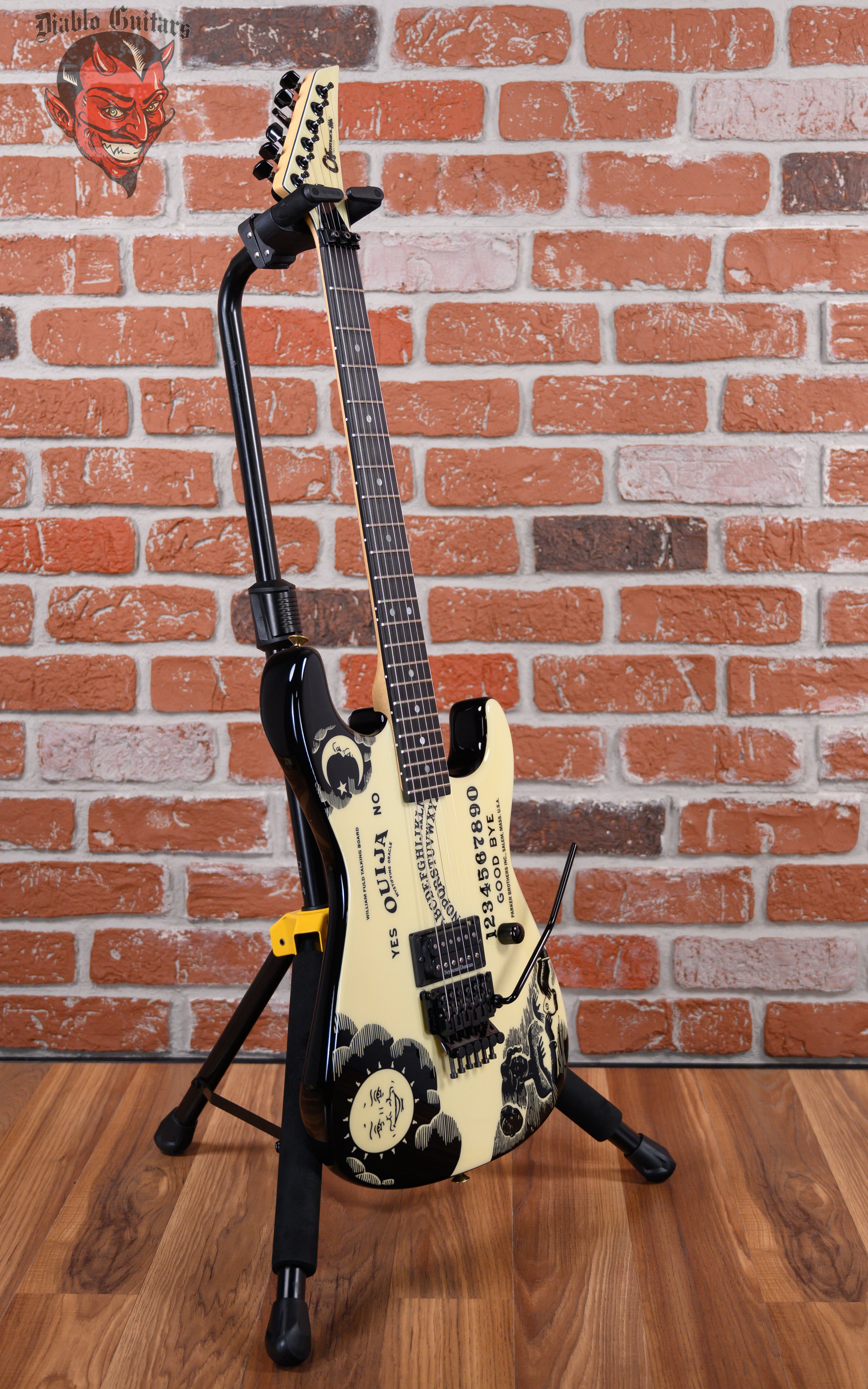 Charvel USA San Dimas 1H Glow-In-The-Dark Ouija by Dan