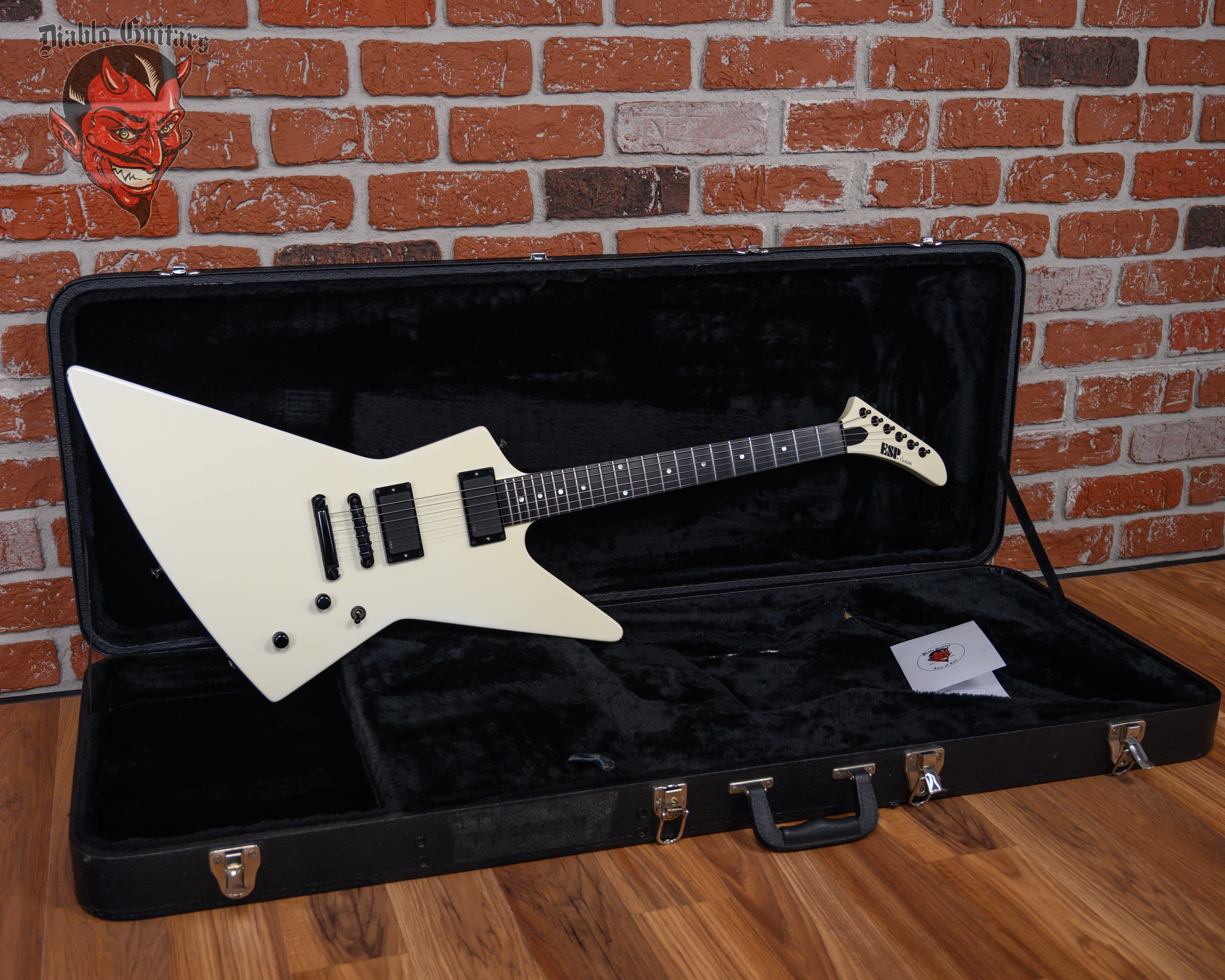 ESP MX-250 Custom Snow White 2003 Kiso Japan w/OHSC – Diablo Guitars