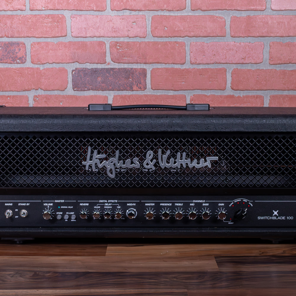 
                      
                        Hughes & Kettner H&K Switchblade 100 TSC 4-Channel 100-Watt Programmable Head
                      
                    