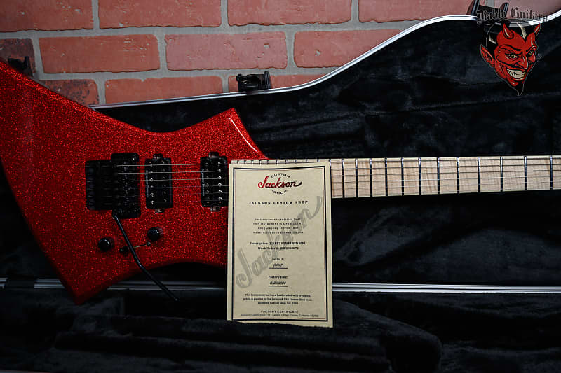 
                      
                        Jackson USA Custom Shop KE2 Kelly Red Sparkle 2024 w/OHSC
                      
                    