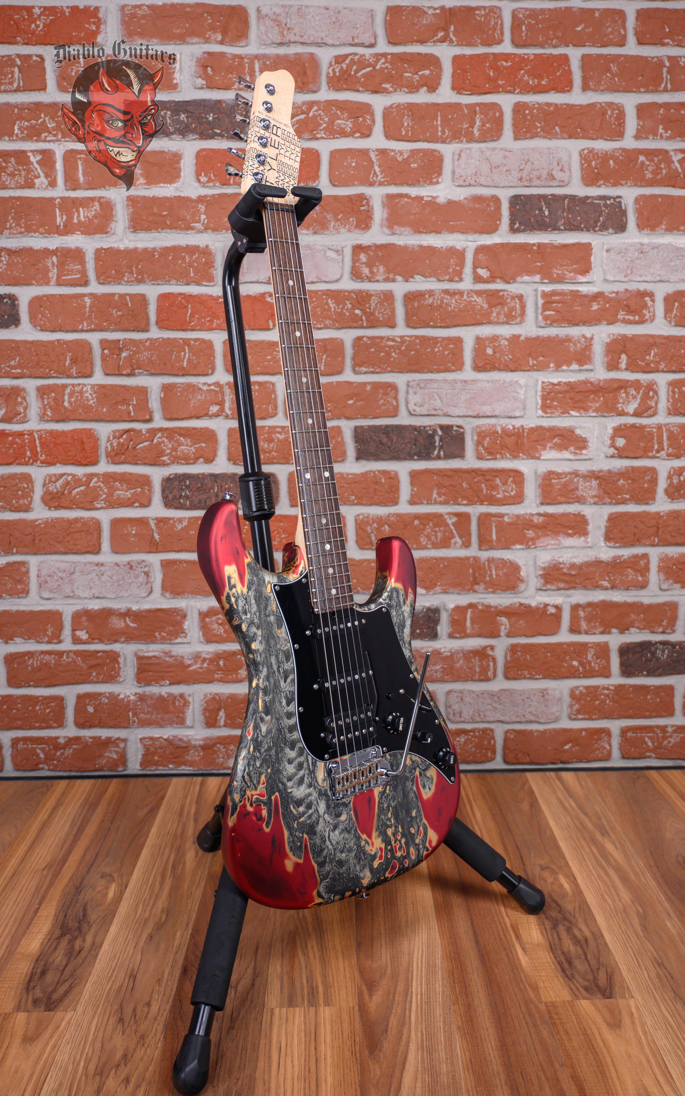 James Tyler Studio Elite HD Burning Water 2K 2013 w/OHSC – Diablo Guitars