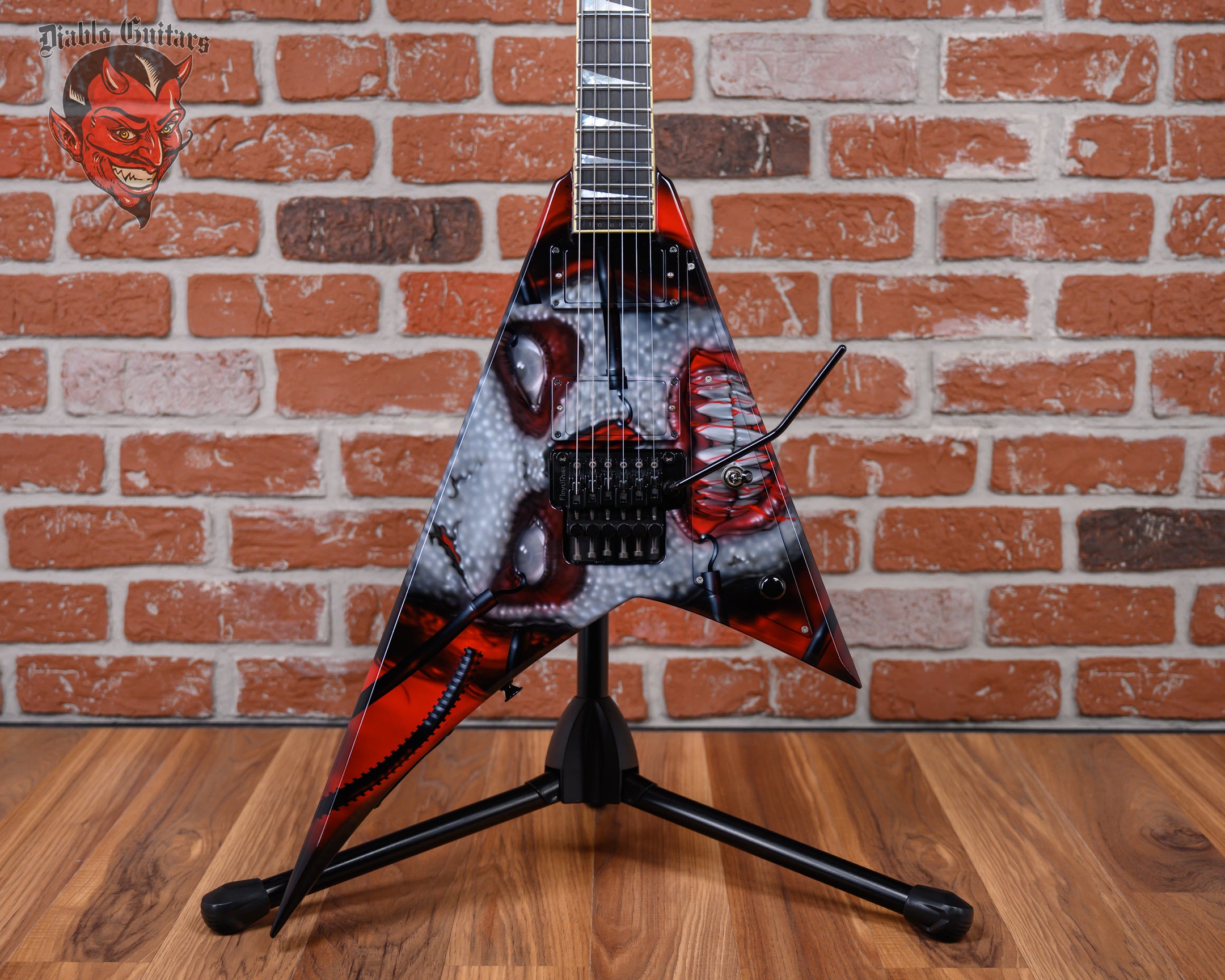 シャロウ Jackson USA RR1 Rhoads Zombette Graphic by Mike Learn 1998 w/Hard