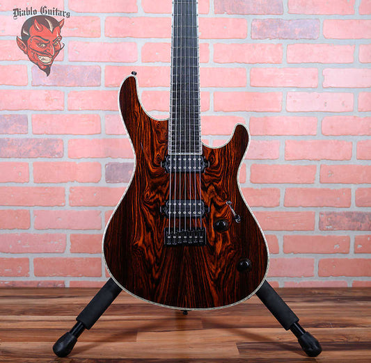 Mayones Regius 7 Cocobolo Top in Gloss Natural 2014 w/OHSC