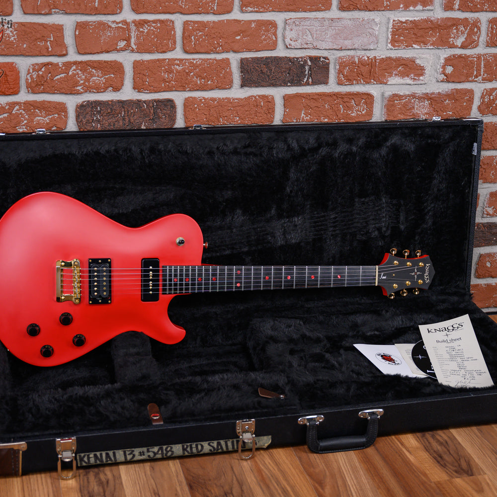 Knaggs Kenai T3 Red Satin 2017 Namm w/OHSC