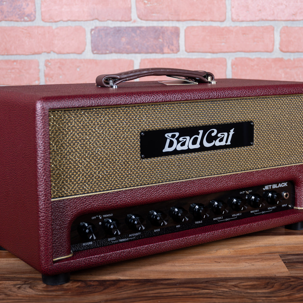 Bad Cat Custom Jet Black 2-Channel 38-Watt Amp Head 2024 - Chianti Bronco