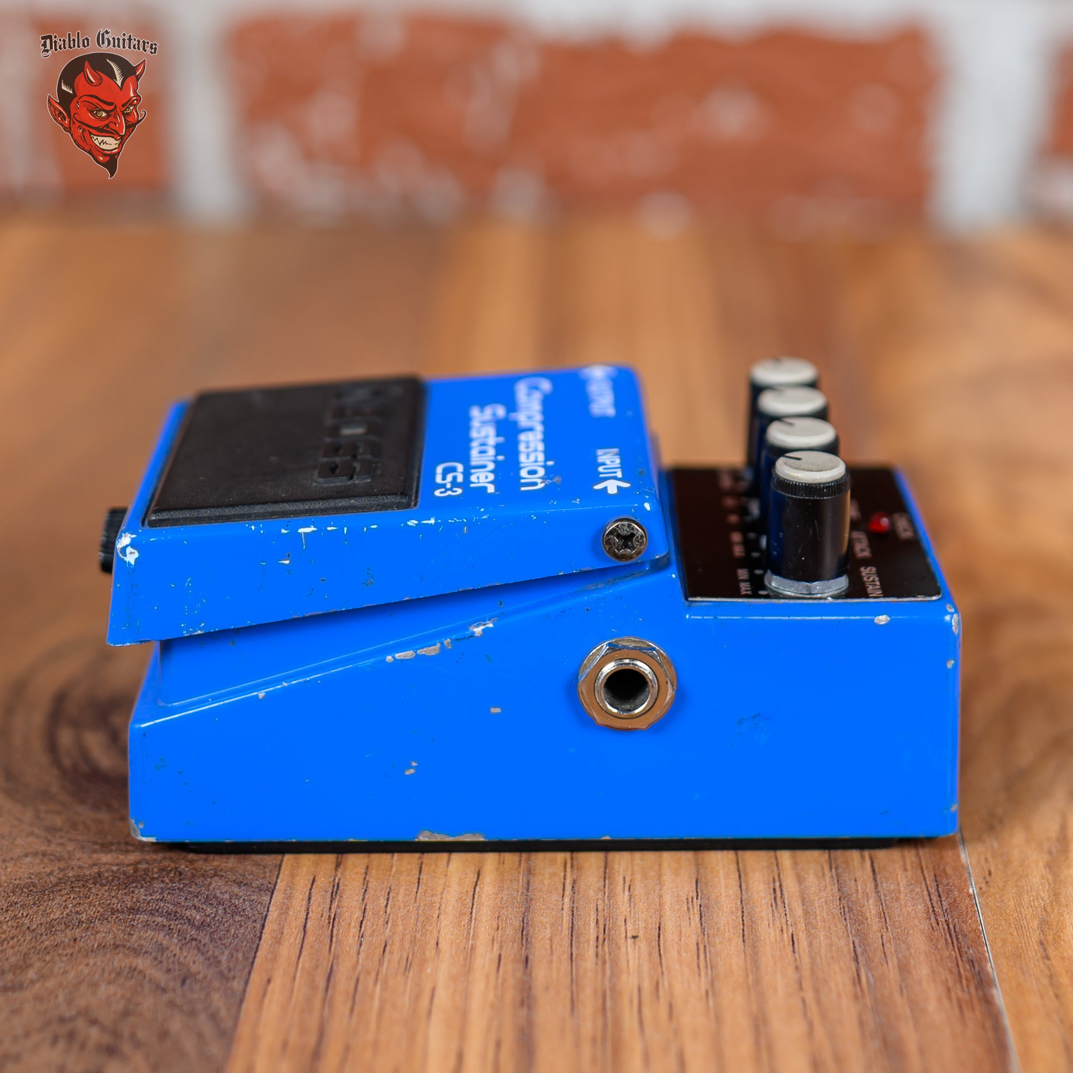 Boss CS-3 Compression Sustainer (Black Label) 1986 Blue – Diablo