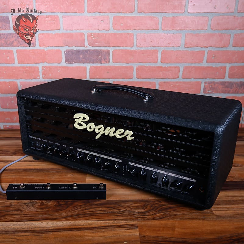 Bogner Uberschall Ultra MK II 150W Guitar Amp Head Black Comet