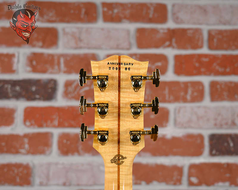 
                      
                        Gibson Custom Shop 50th Anniversary Les Paul Custom Curly Koa Top Antique Natural #6 of 50 2002 w/OHSC
                      
                    