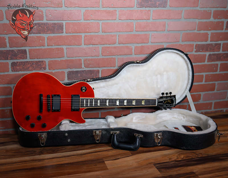 Gibson Les Paul Traditional Pro Transparent Red 2011 w/OHSC (Mods)