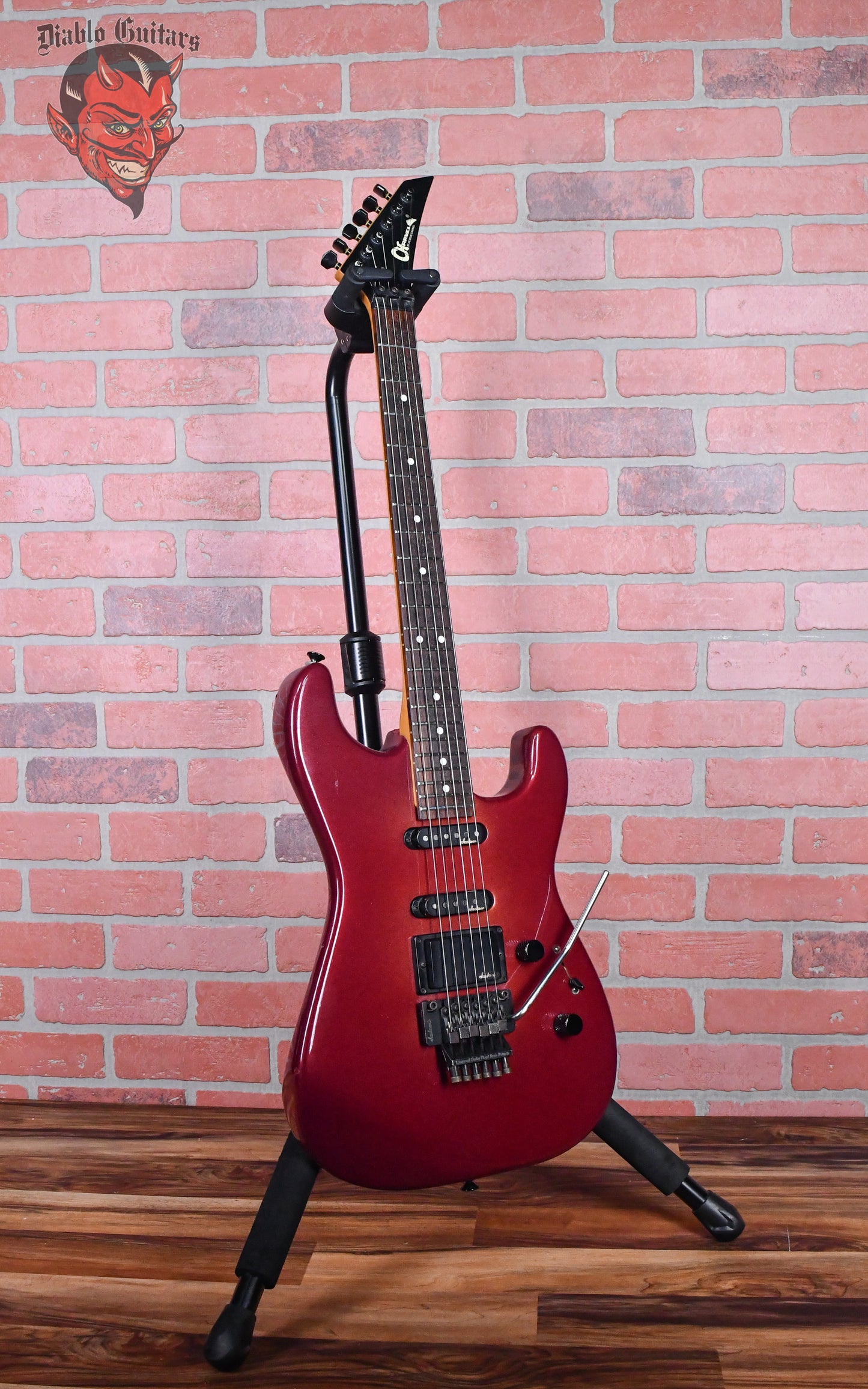 Charvel Model 3 HSS with Rosewood Fretboard Burgundy Mist 1988 w/OHSC