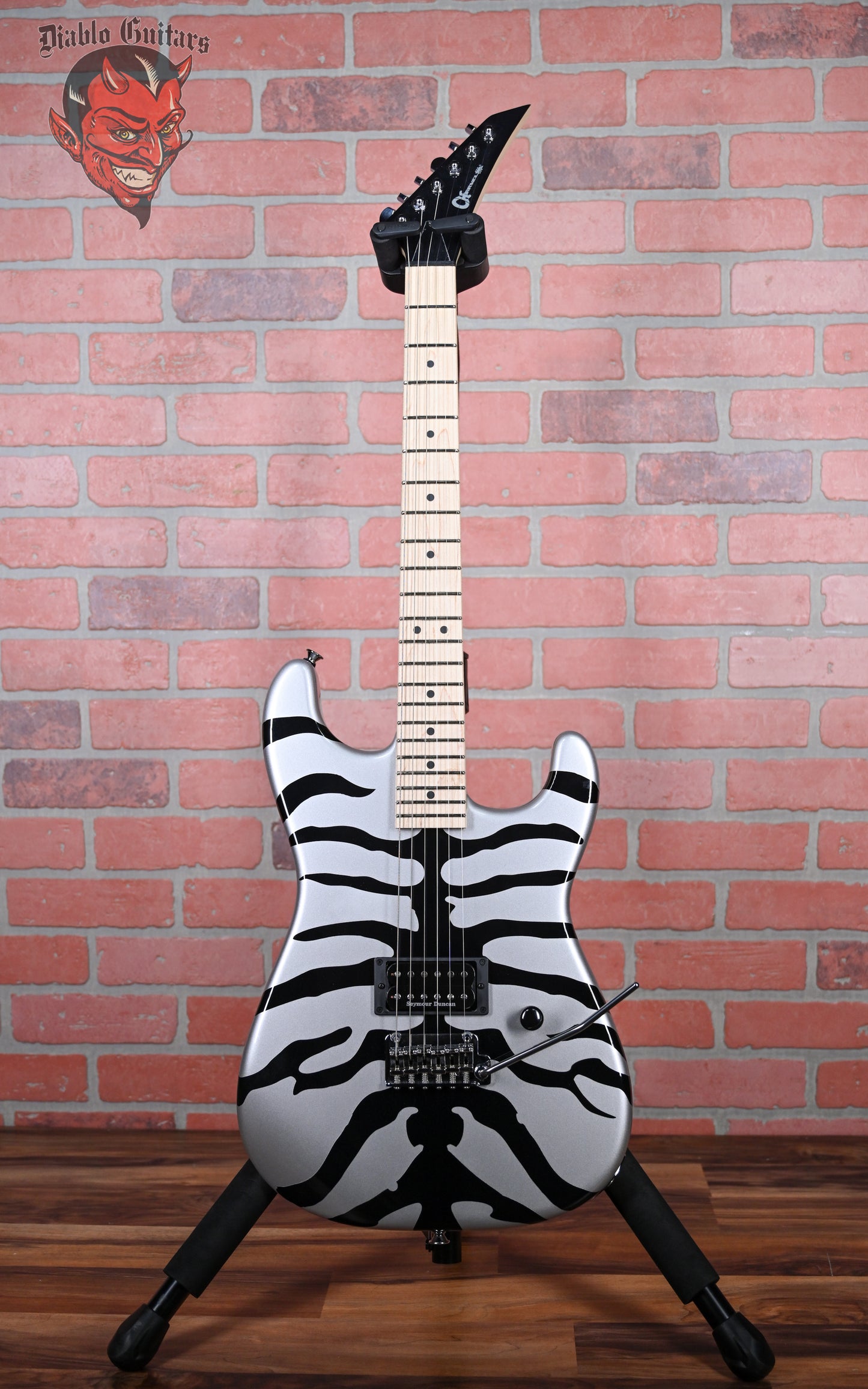 Charvel Charvel Limited Edition Super-Stock San Dimas Style 1 Silver Bengal 2024 w/Gigbag