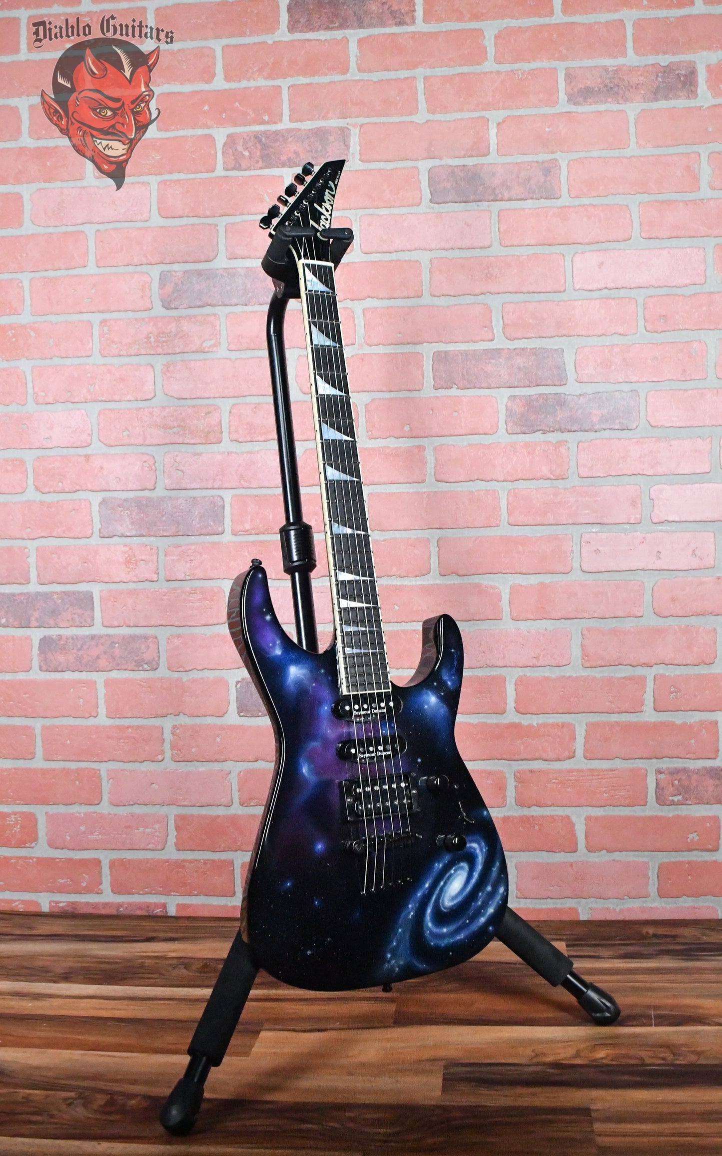 Jackson USA SL1T Soloist Nebula Graphic By Dan Lawrence 2004 w/OHSC