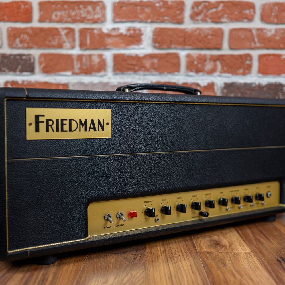 Friedman BE-100 Brown Eye 2-Channel 100-Watt Guitar Amp Head 2014 Black
