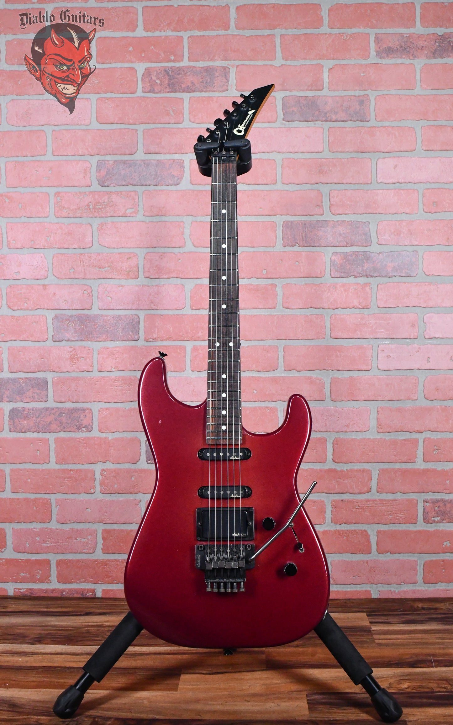 Charvel Model 3 HSS with Rosewood Fretboard Burgundy Mist 1988 w/OHSC