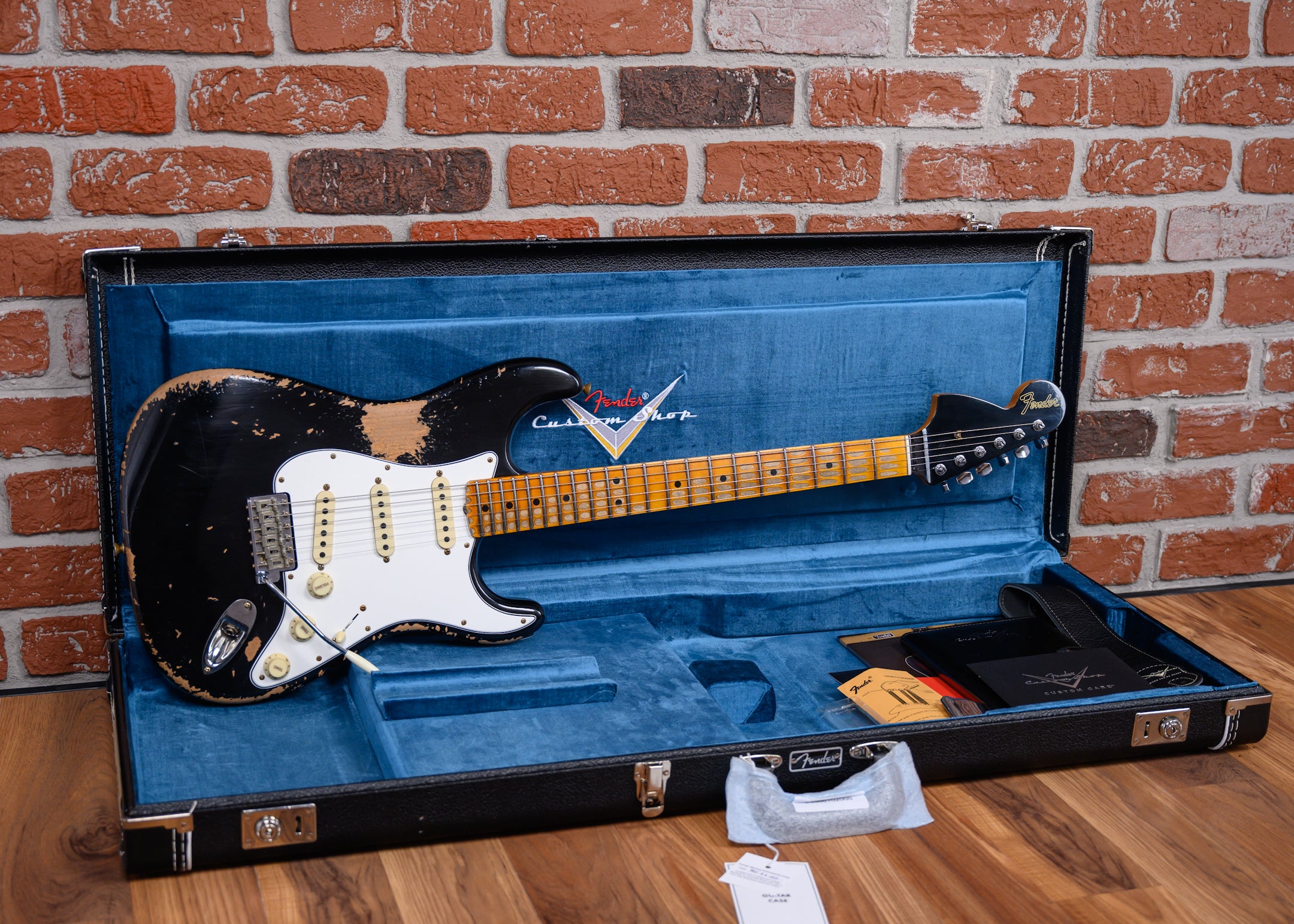Fender Custom Shop SR25-69 Stratocaster Heavy Relic Black 2025 w