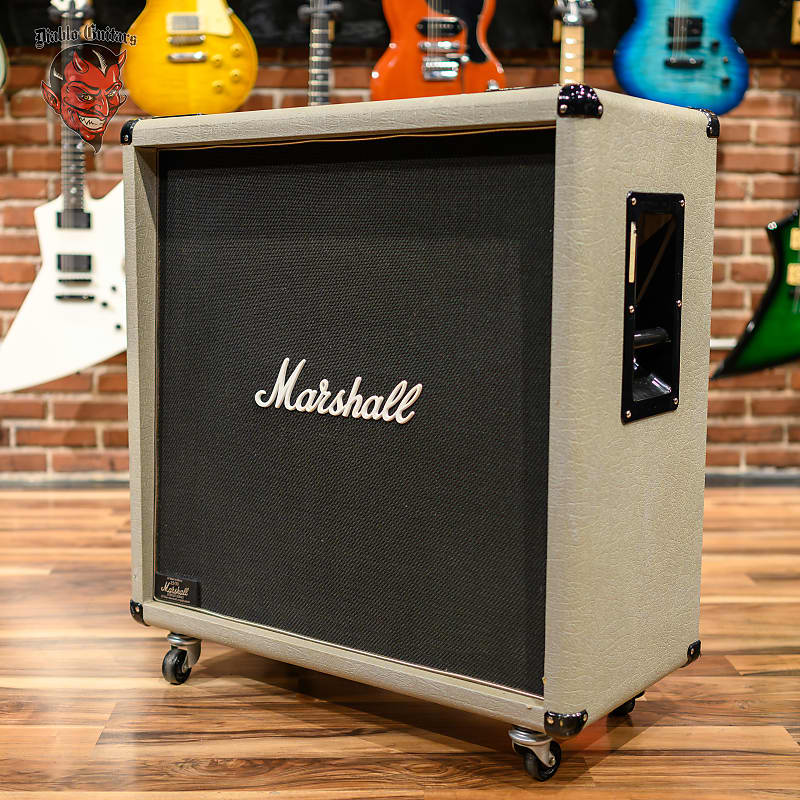 
                      
                        Marshall 2551B Silver Jubilee Reissue 280-Watt 4x12" Straight Guitar Speaker Cabinet 1987
                      
                    